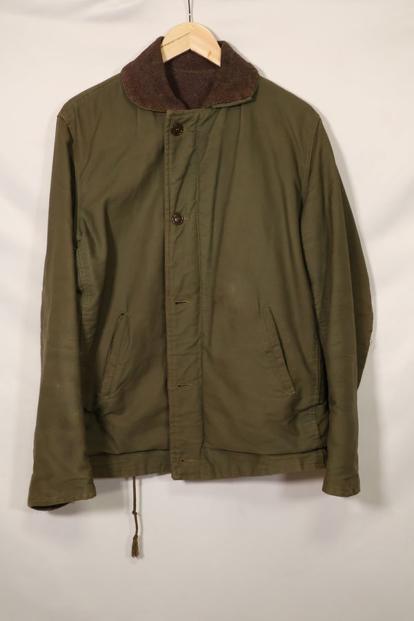 1950年代　アメリカ海軍　N-1　デッキジャケット　タグなど欠損　ボタン欠損あり　中古品