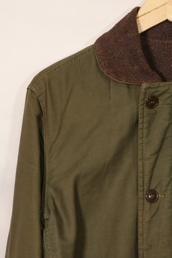 1950年代　アメリカ海軍　N-1　デッキジャケット　タグなど欠損　ボタン欠損あり　中古品