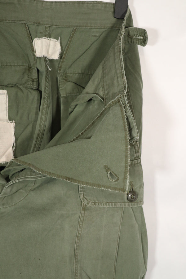 正品 1963 年第一代丛林迷彩裤（无腿带） - 二手