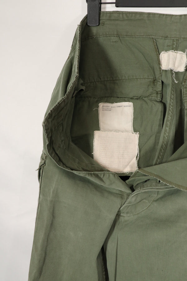 正品 1963 年第一代丛林迷彩裤（无腿带） - 二手