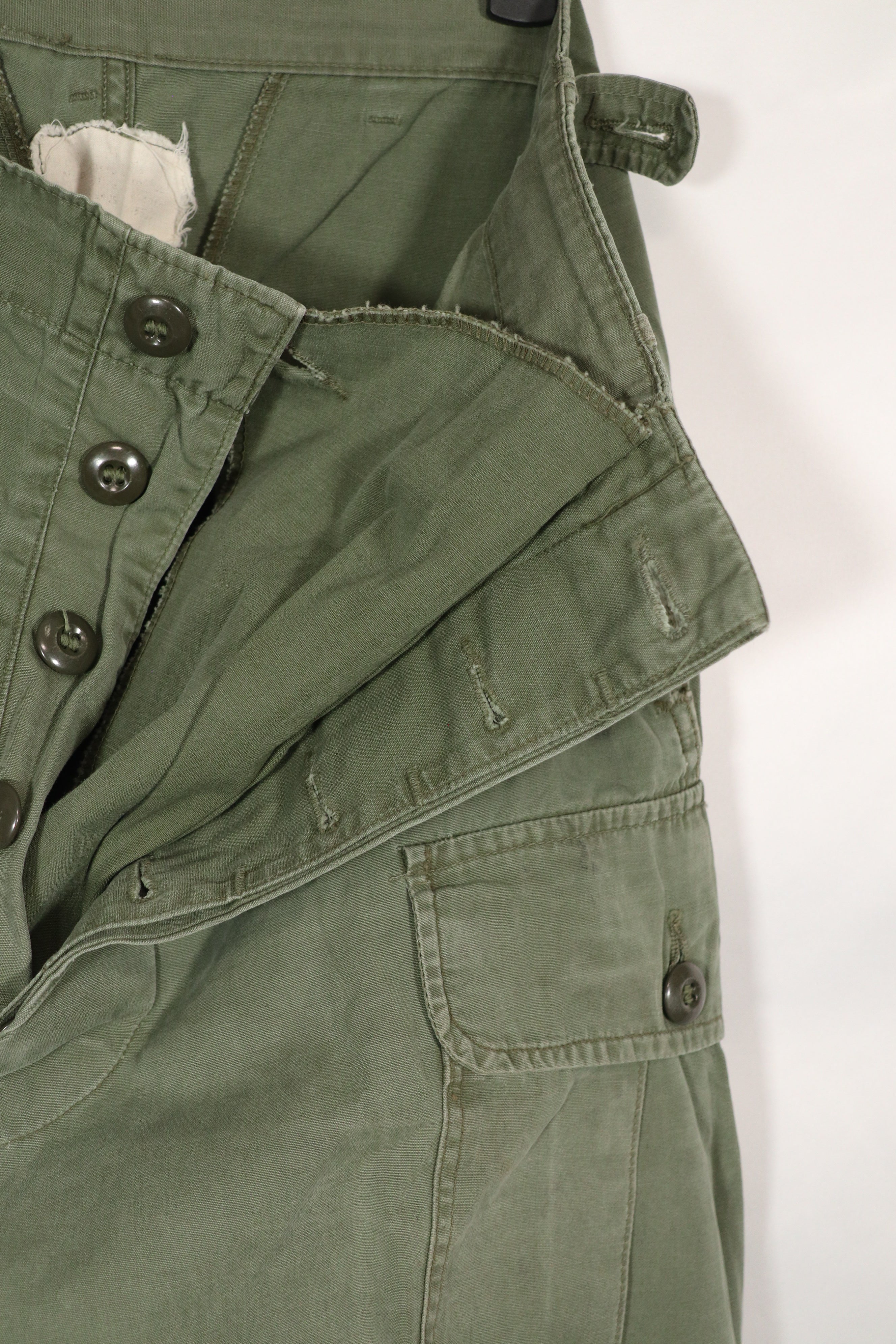 正品 1963 年第一代丛林迷彩裤（无腿带） - 二手