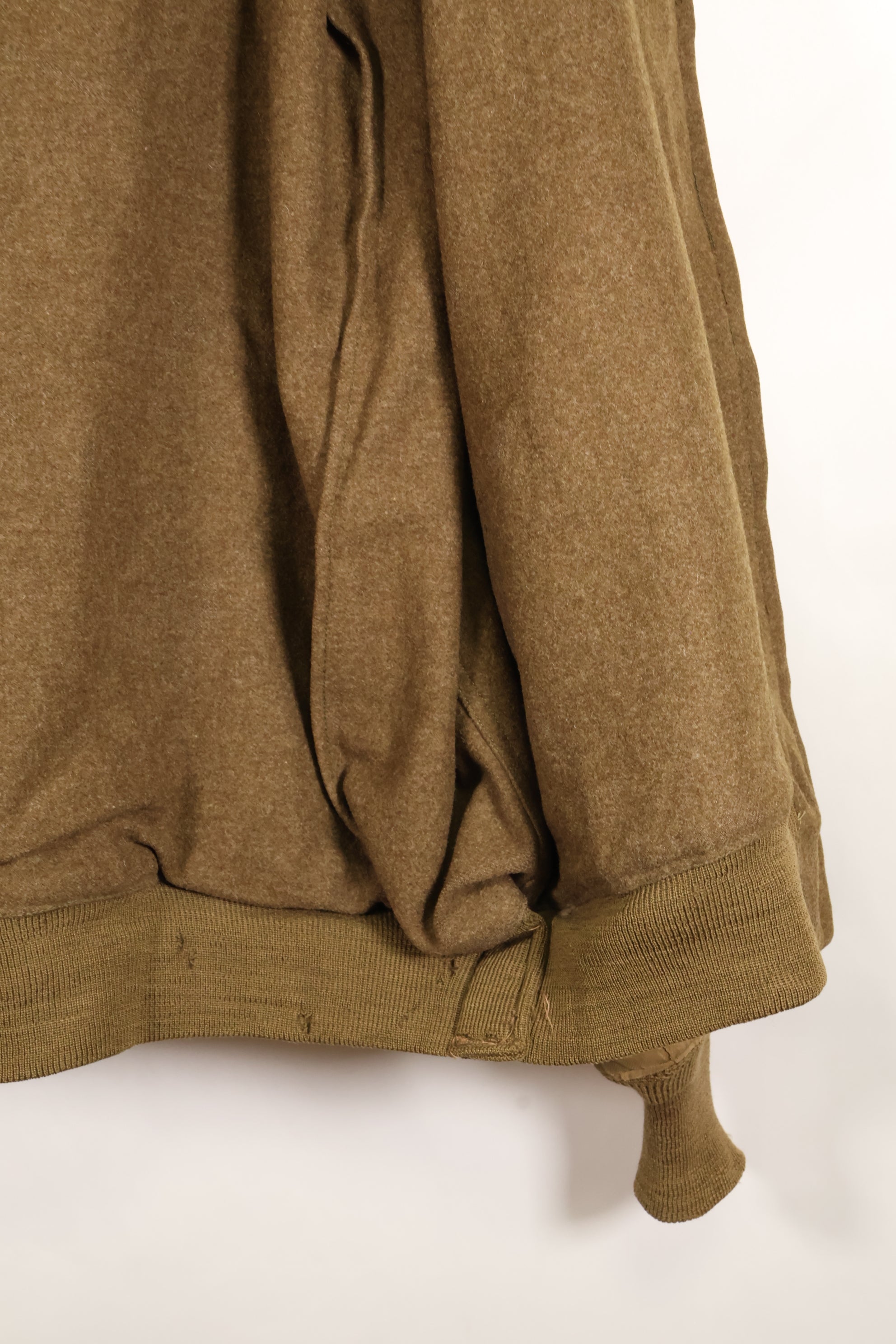 1940s, WWII, U.S. Army, 1st Model Tanker's Jacket, with damage and stains, used