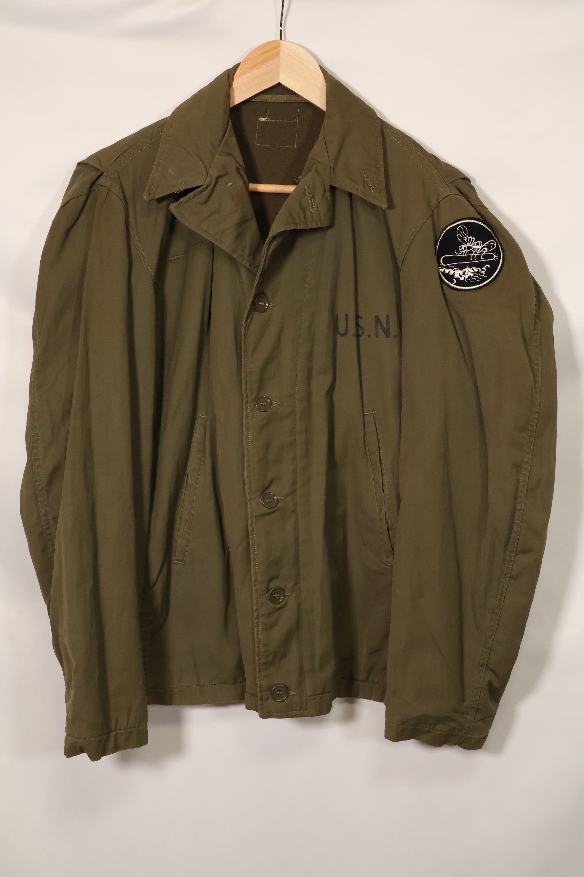 1940年代　アメリカ海軍　USN　PT Boot 魚雷艇乗員 フィールドジャケット　中古品