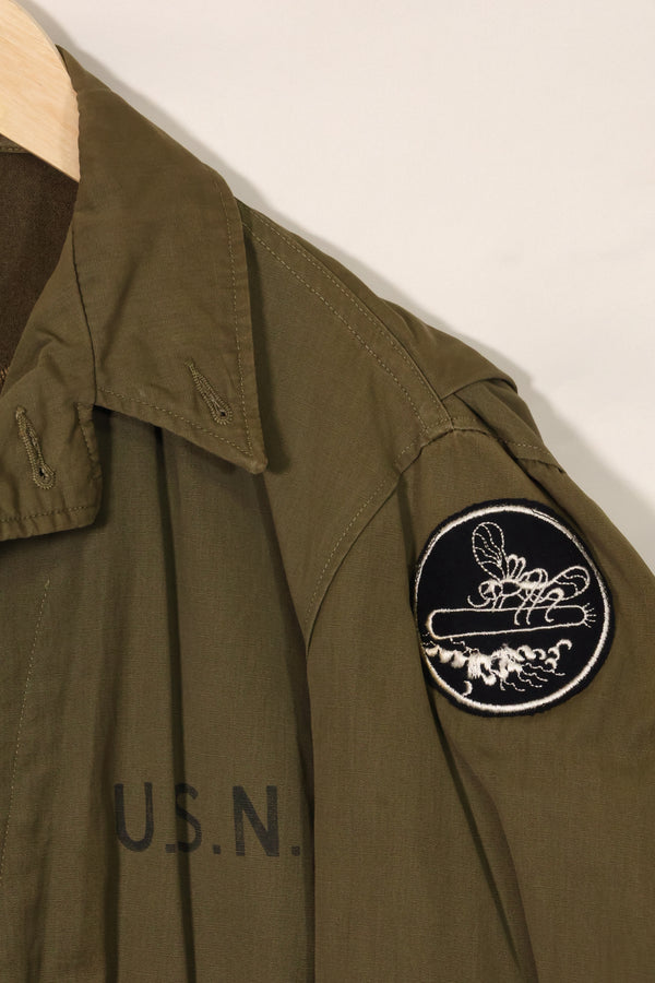 1940年代　アメリカ海軍　USN　PT Boot 魚雷艇乗員 フィールドジャケット　中古品