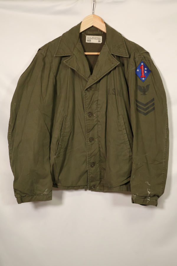 1940年代　アメリカ海軍　USN　Corp Man フィールドジャケット　中古品