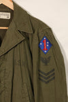 1940's U.S. Navy USN Corp Man Field Jacket, used.