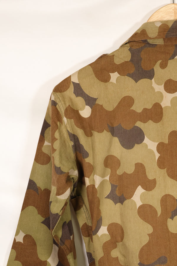 実物　南ベトナム　国家野戦憲兵　クラウド迷彩　上下セット　未使用品