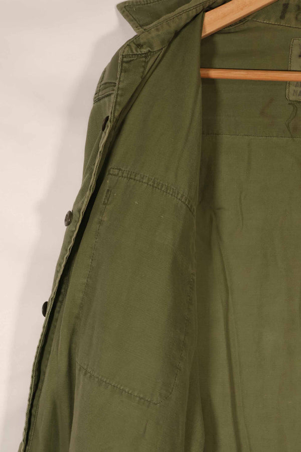 実物　1970年製　オーストラリア軍　ODシャツ　15 1/2 x33　中古品