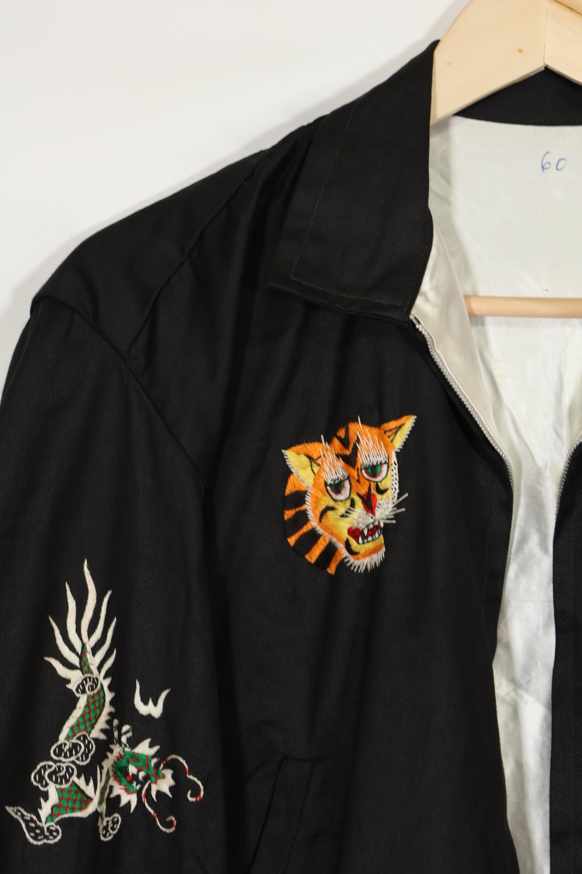 1966-1967 ベトナム戦争　ツアージャケット　SAI-GON　VIETNAM ベトナムジャケット　ジッパー故障