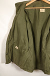 Circa 1965–66  S-S  M65 Field Jacket  1st Model  No liner  Some stains  Used