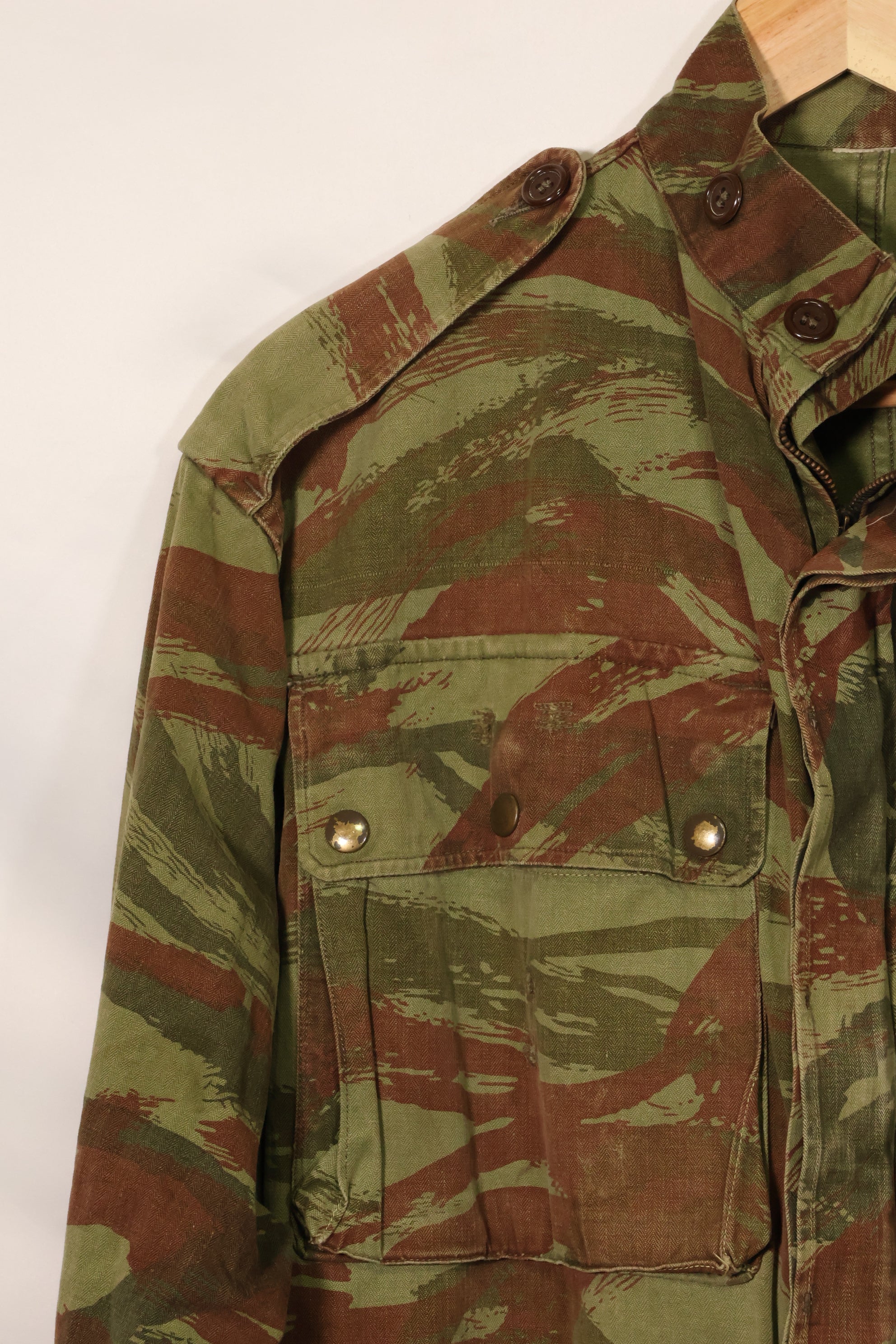 1950年代　フランス軍　リザード迷彩　TAP 47/56　空挺ジャケット　中古品