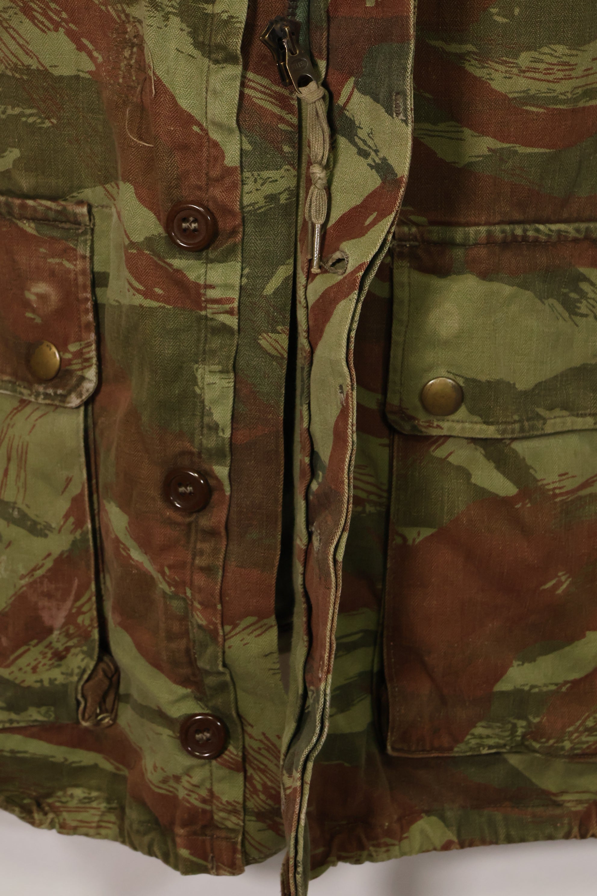 1950年代　フランス軍　リザード迷彩　TAP 47/56　空挺ジャケット　中古品