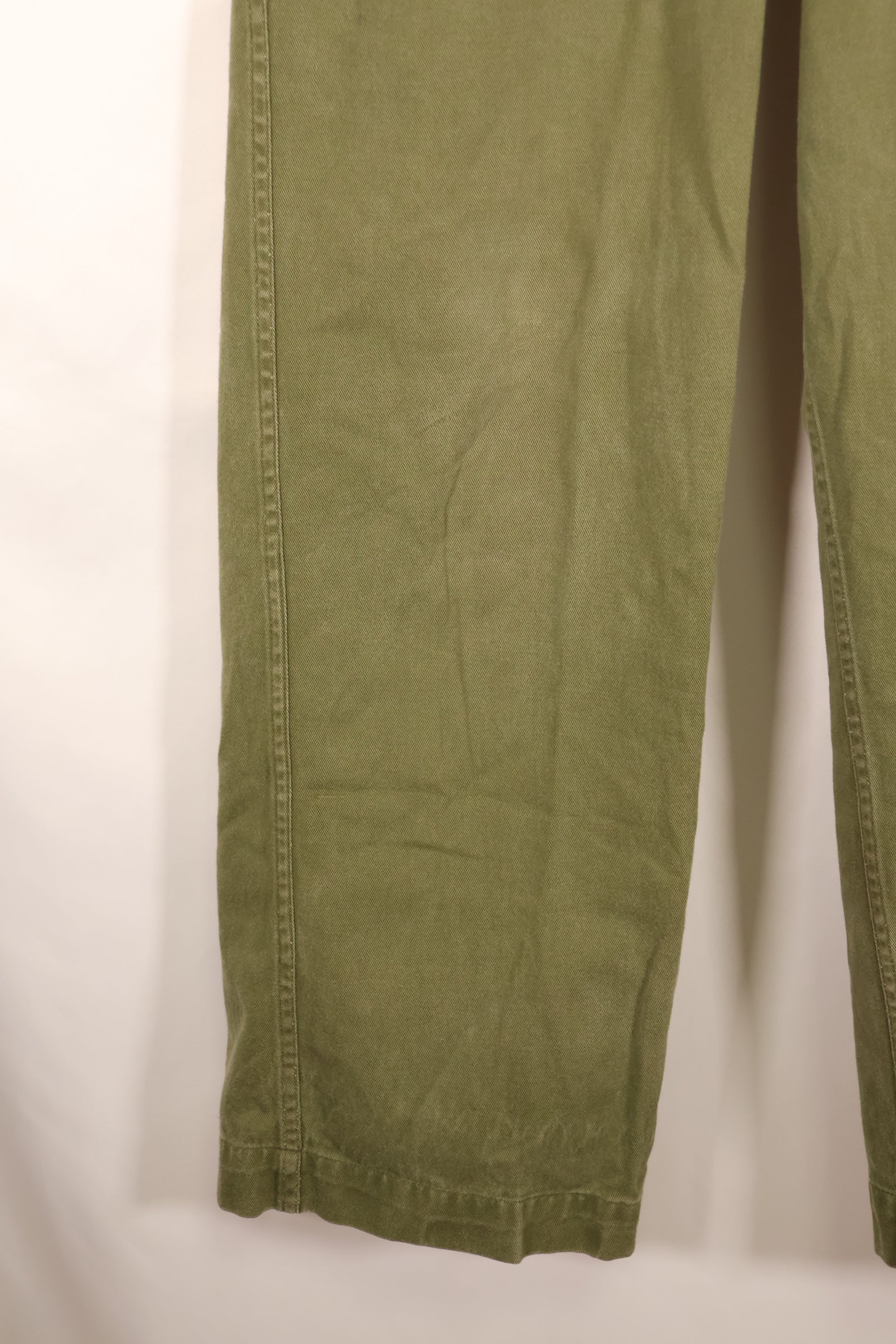 1967年契約　オーストラリア軍　OD　コンバットトラウザーズ　褪色あり　中古品