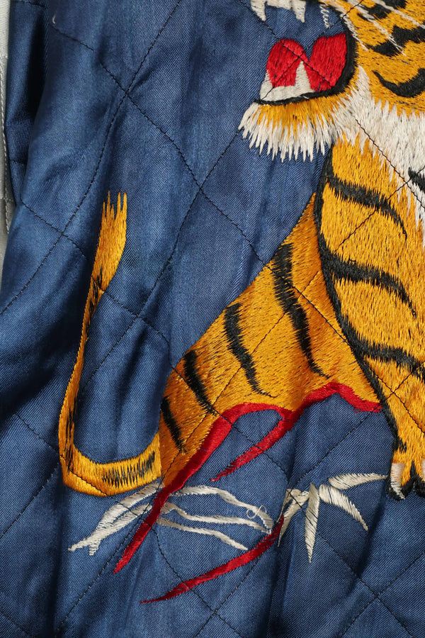 実物　1950年代　Japan Jacket　スカジャン　リバーシブル　ジッパー破損あり