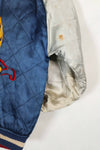 実物　1950年代　Japan Jacket　スカジャン　リバーシブル　ジッパー破損あり