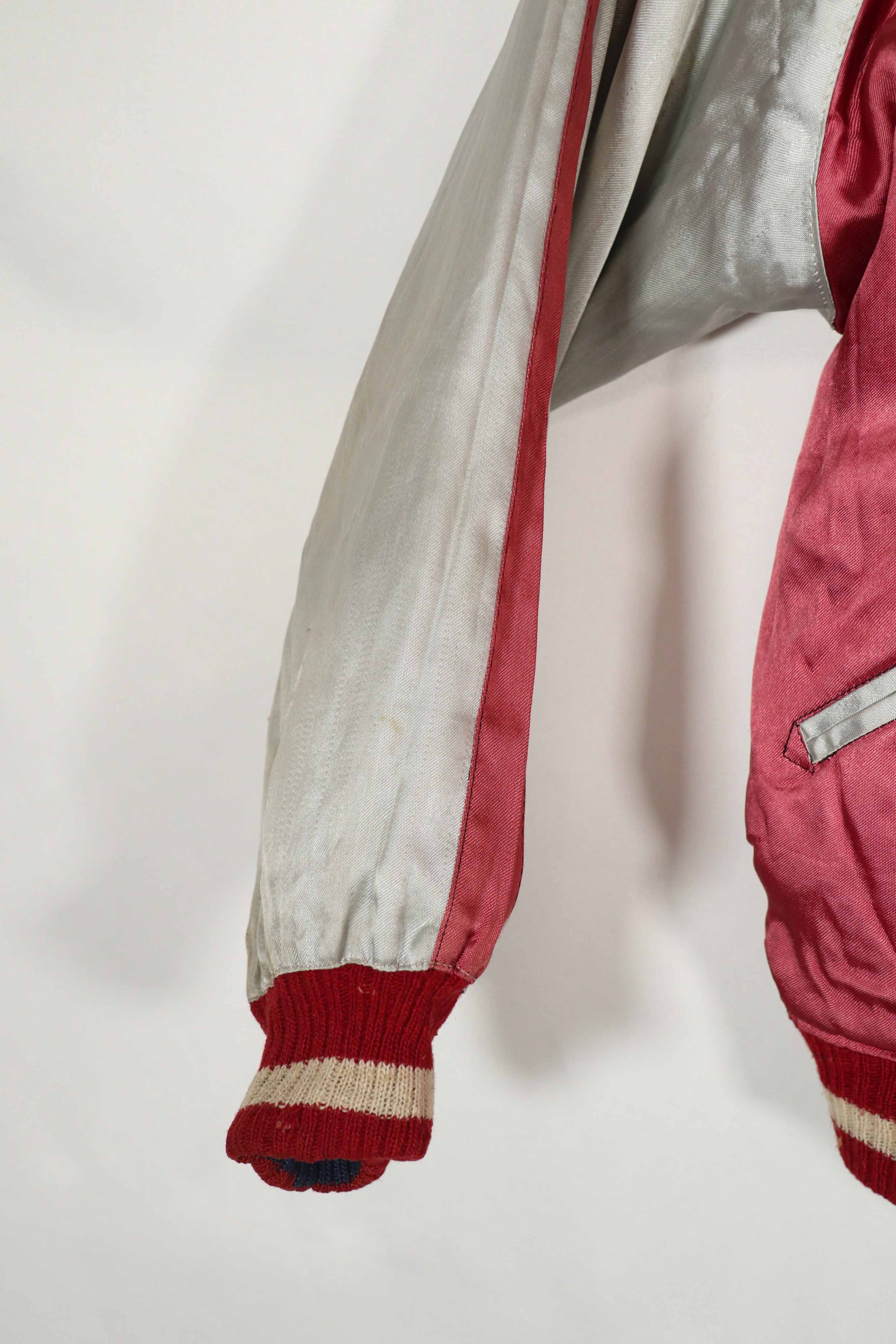 実物　1950年代　Japan Jacket　スカジャン　リバーシブル　ジッパー破損あり