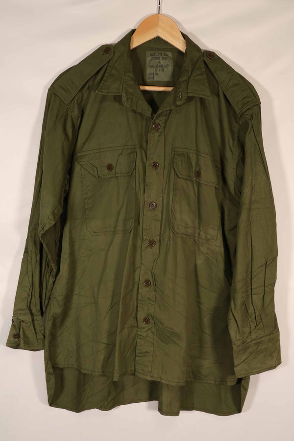 実物　1967年製　オーストラリア軍　ファティーグシャツ　ほぼ未使用品