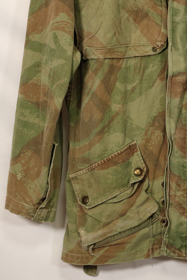 二手 1950 年代法国陆军蜥蜴迷彩 TAP 47/54 空降兵夹克