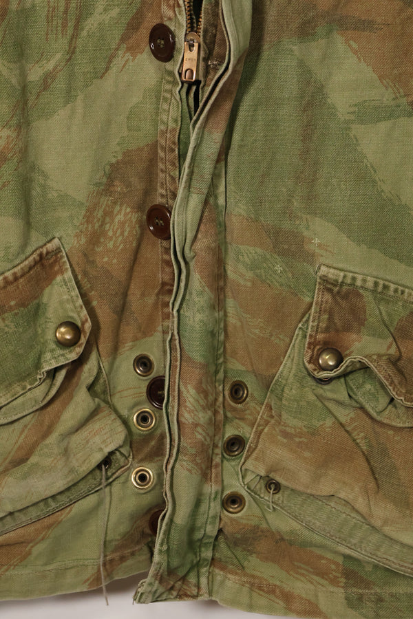 二手 1950 年代法国陆军蜥蜴迷彩 TAP 47/54 空降兵夹克