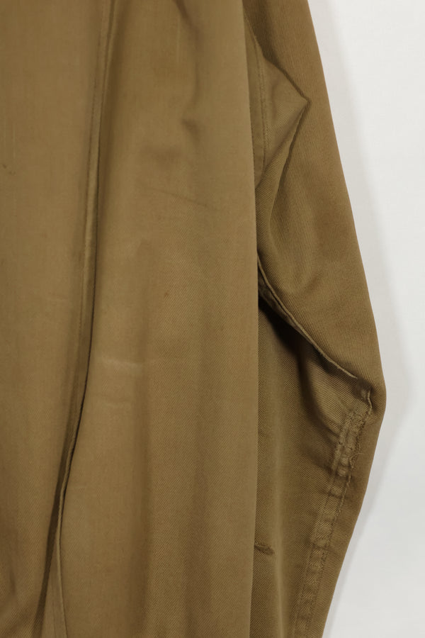 正品 1940 年代第二款美国陆军冬季作战夹克/坦克兵夹克，已修补，二手