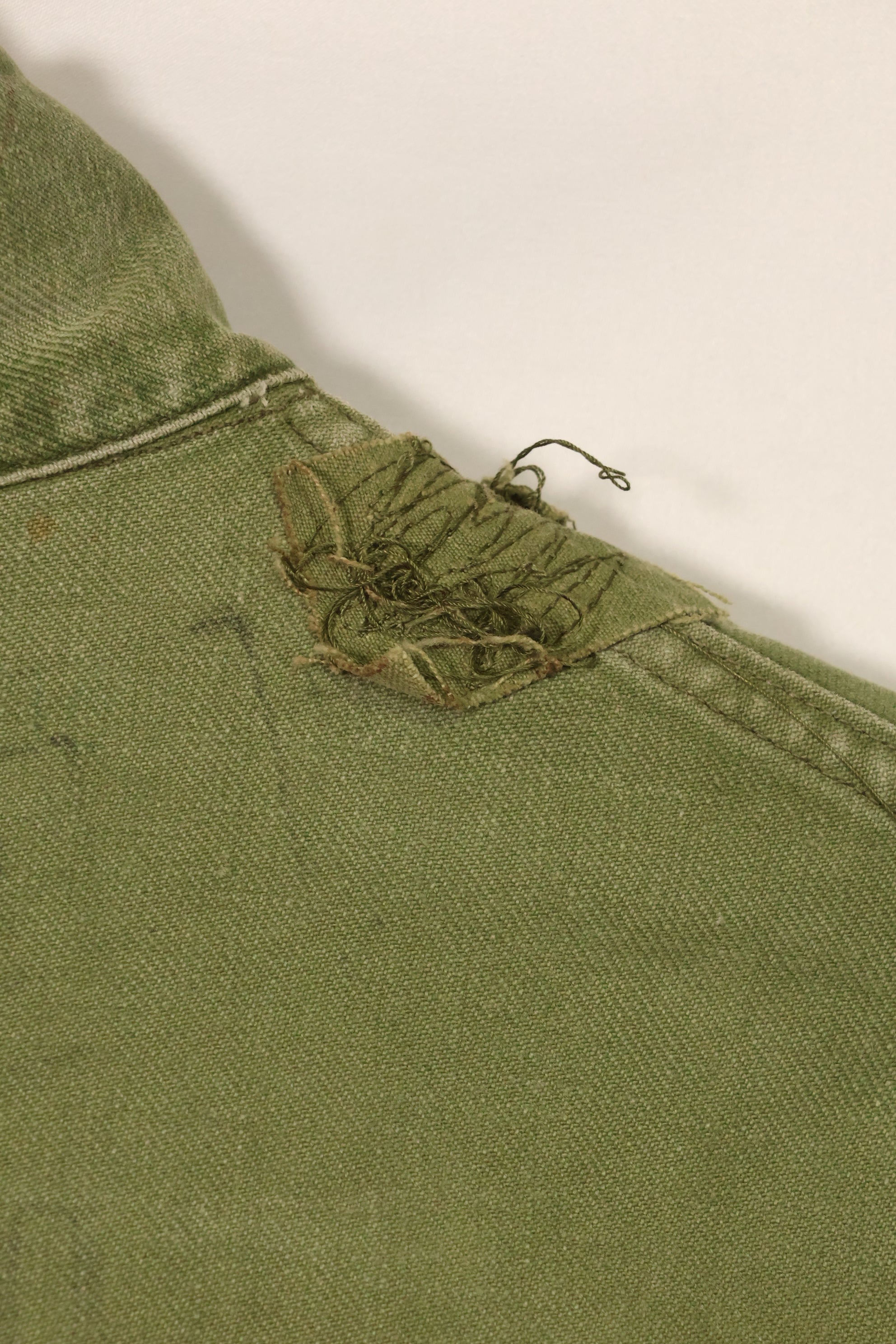 二手 1950 年代法国陆军蜥蜴迷彩 TAP 47/54 空降兵夹克