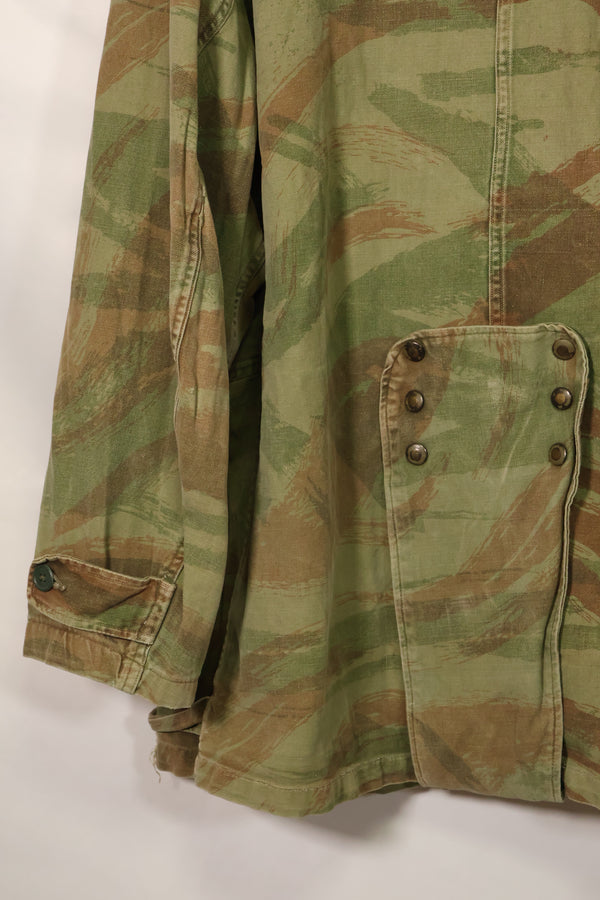 二手 1950 年代法国陆军蜥蜴迷彩 TAP 47/54 空降兵夹克