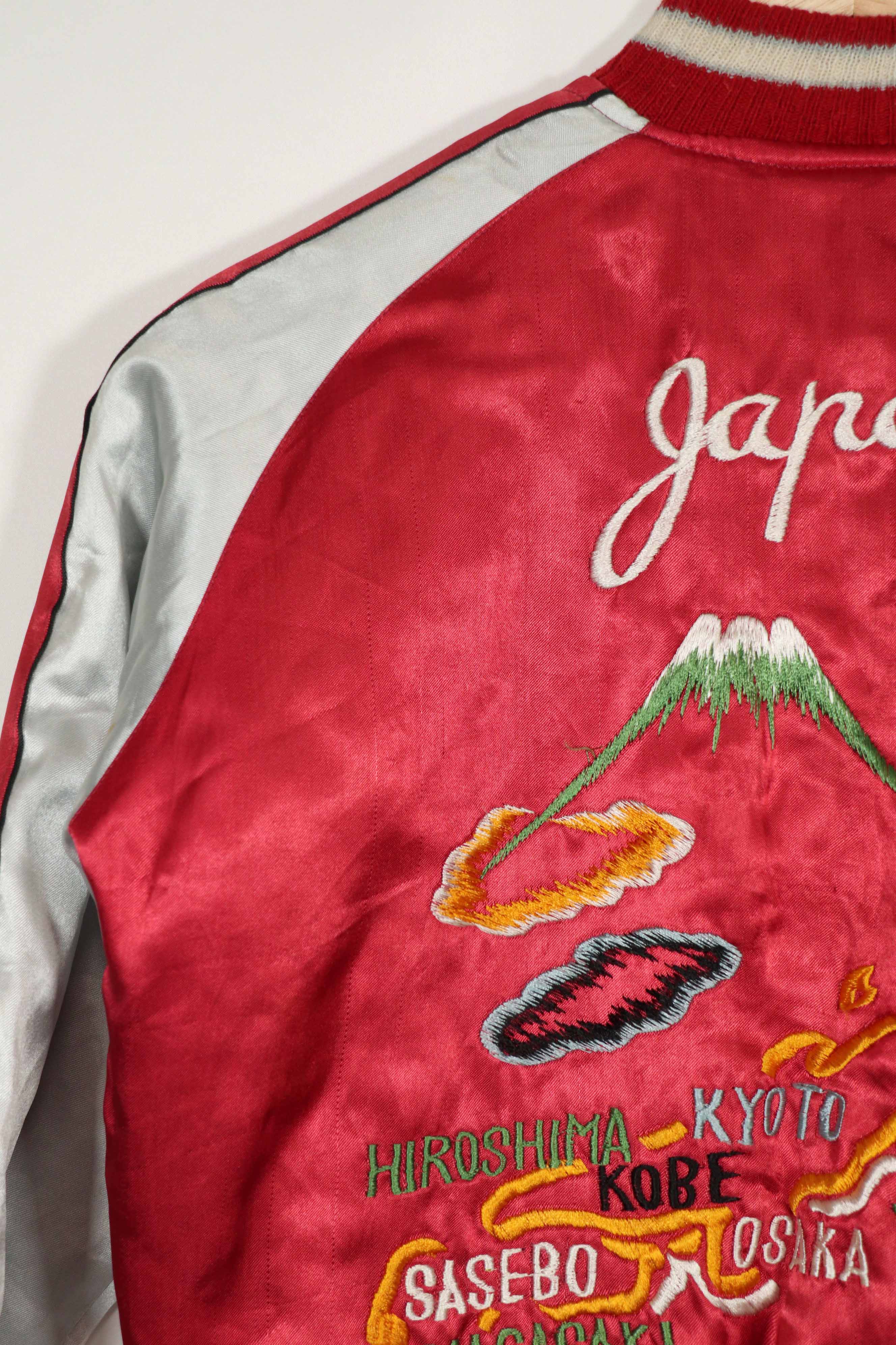 実物　1950年代　JAPAN JACKET　スカジャン　リバーシブルジャケット