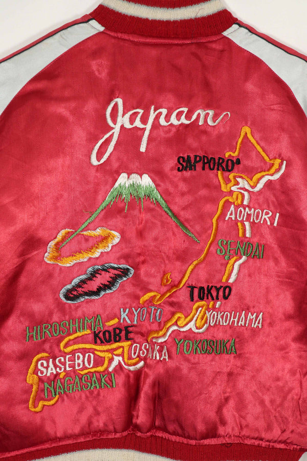 実物　1950年代　JAPAN JACKET　スカジャン　リバーシブルジャケット