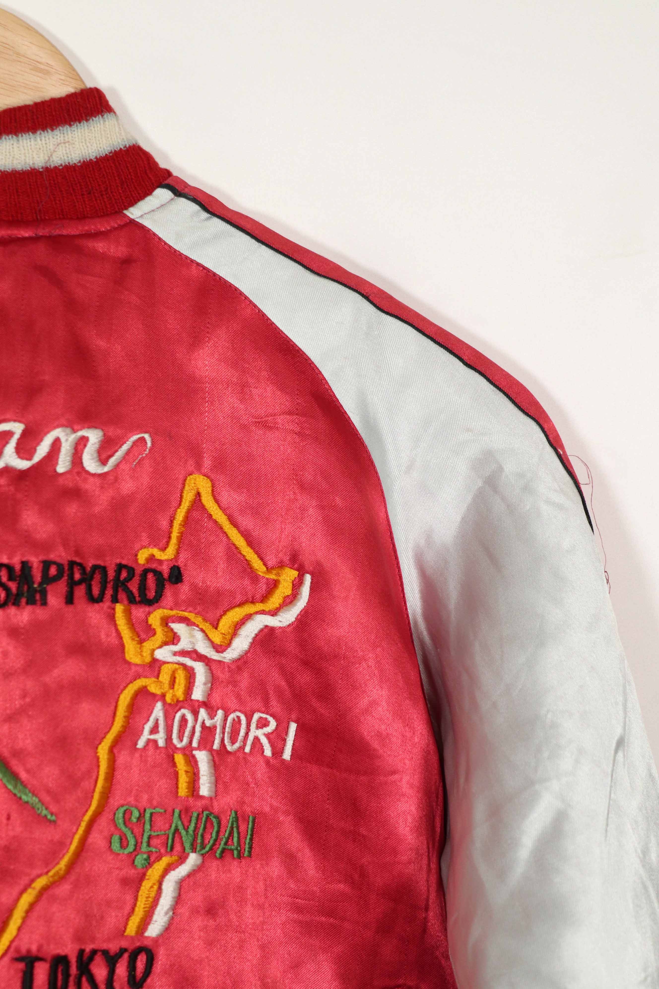 実物　1950年代　JAPAN JACKET　スカジャン　リバーシブルジャケット