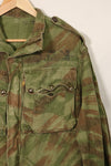 20世纪50年代法国陆军蜥蜴迷彩TAP 47/54空降兵夹克，带以色列印章，二手