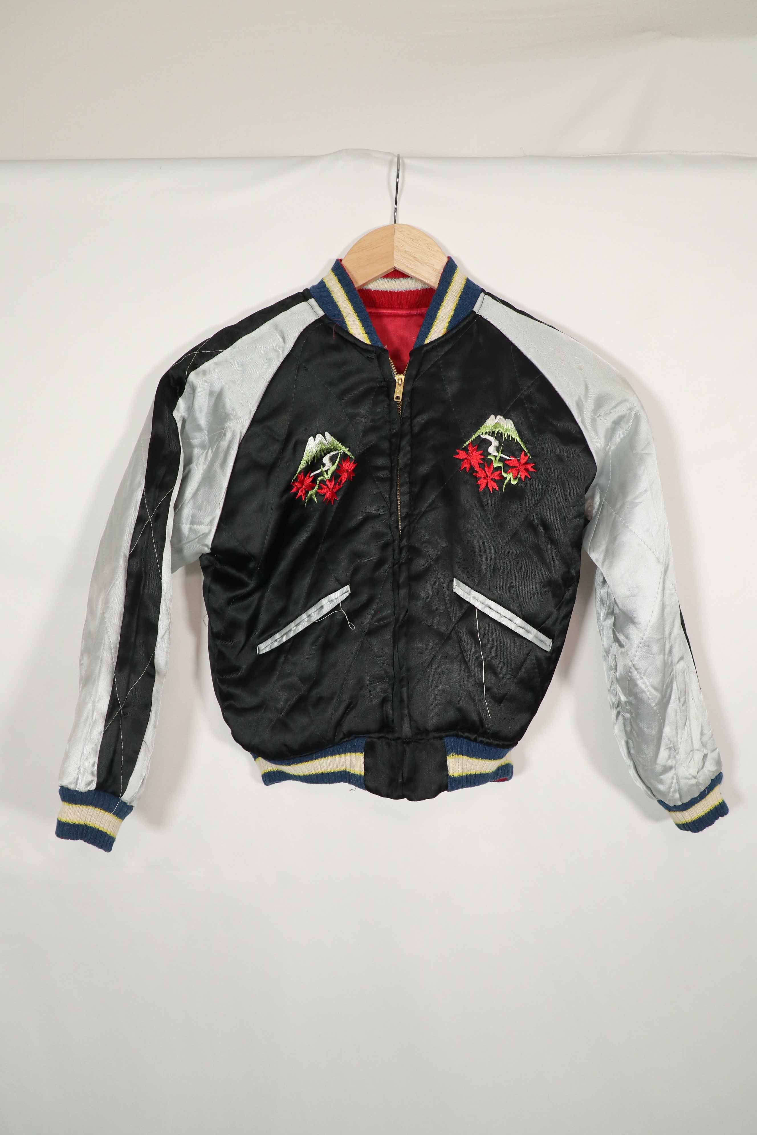 実物　1950年代　JAPAN JACKET　スカジャン　リバーシブルジャケット