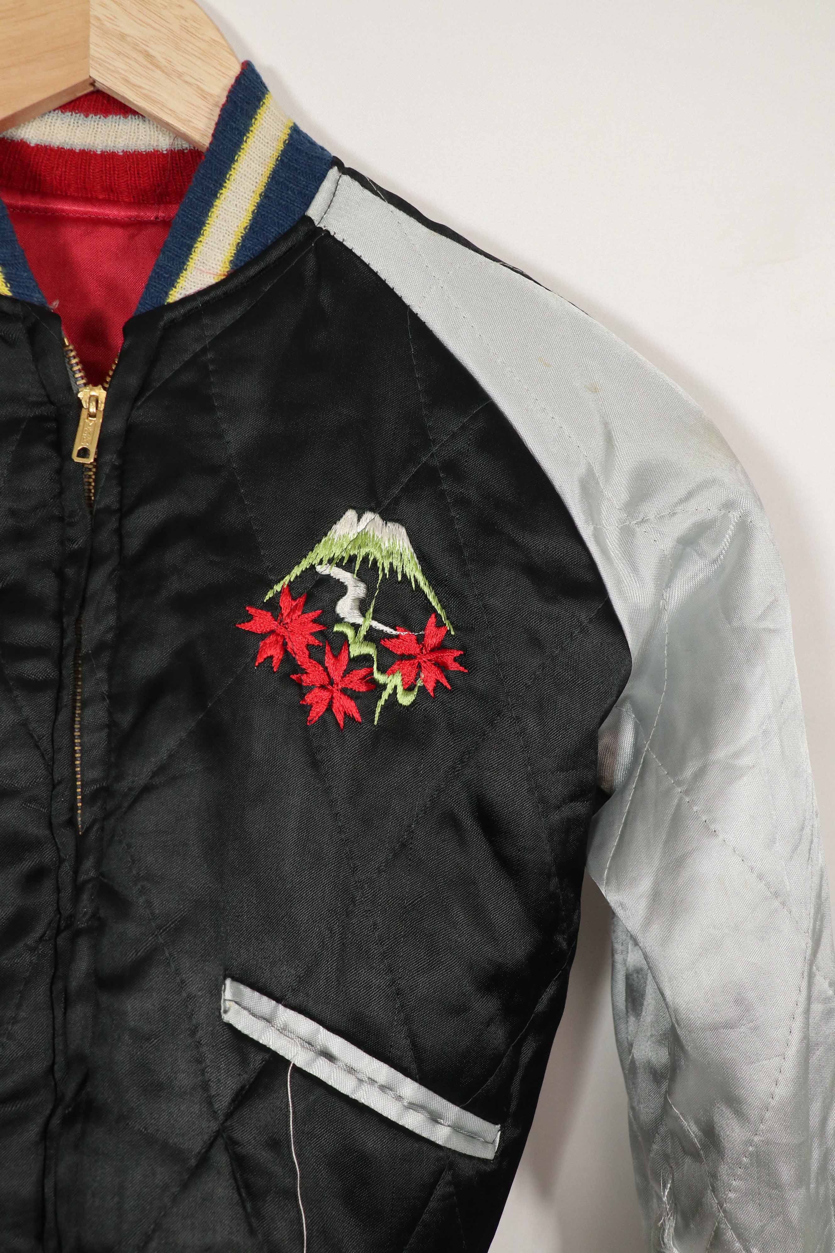 実物　1950年代　JAPAN JACKET　スカジャン　リバーシブルジャケット
