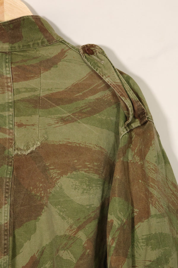 20世纪50年代法国陆军蜥蜴迷彩TAP 47/54空降兵夹克，带以色列印章，二手