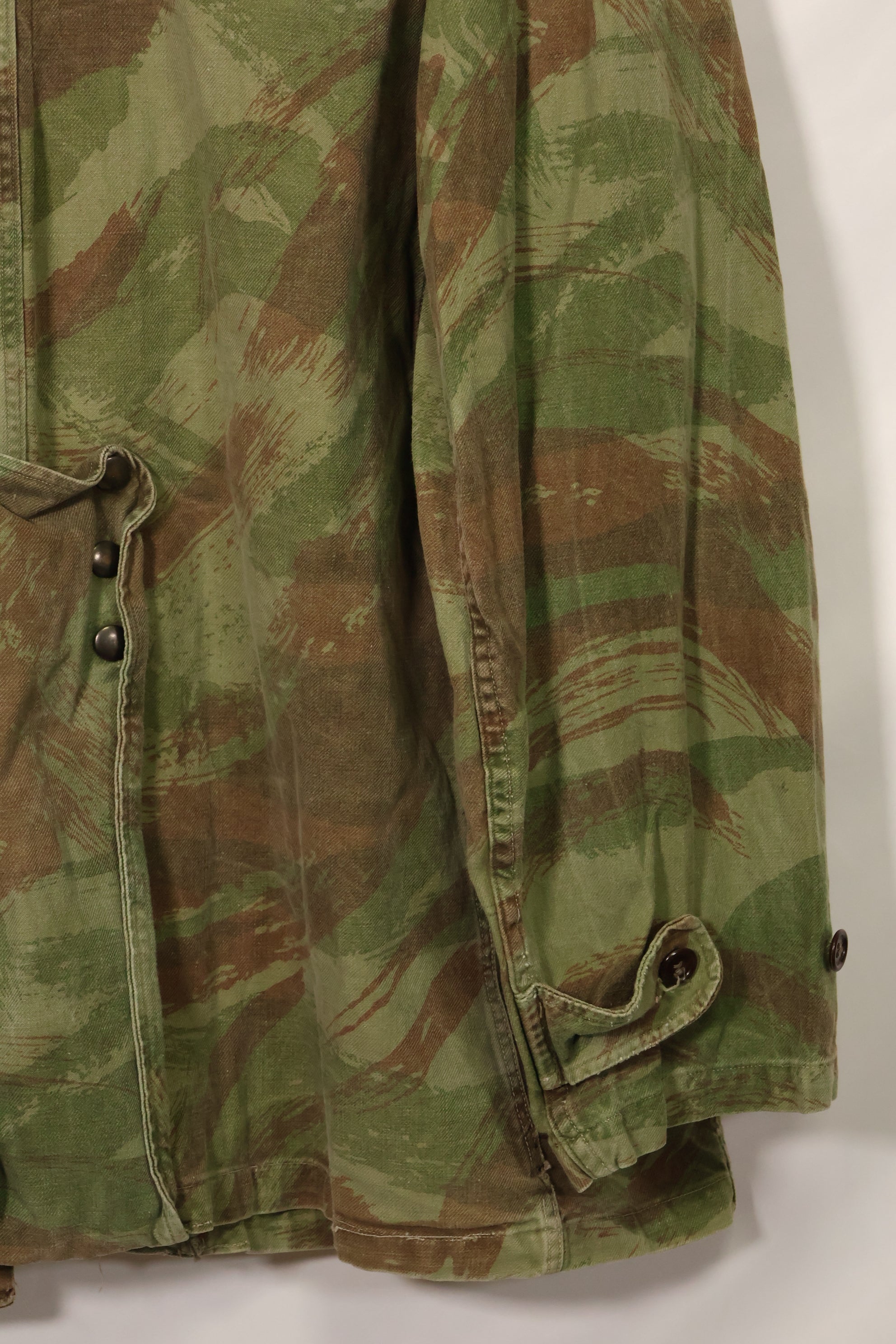 20世纪50年代法国陆军蜥蜴迷彩TAP 47/54空降兵夹克，带以色列印章，二手