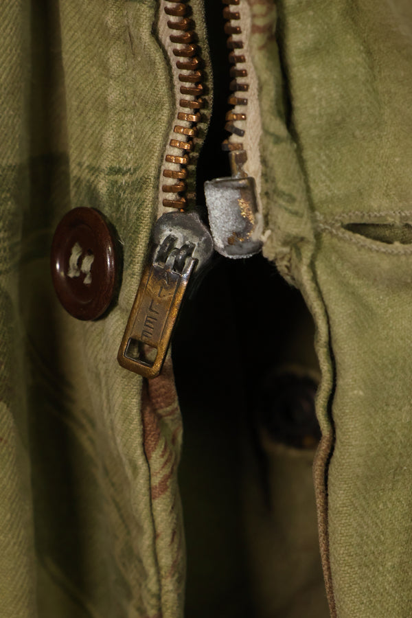 20世纪50年代法国陆军蜥蜴迷彩TAP 47/53空降兵夹克，带以色列印章，二手