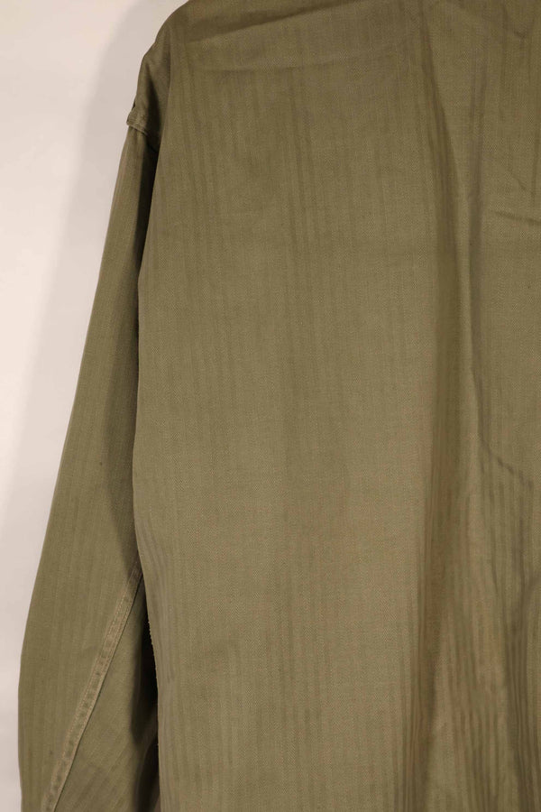 実物　1940年代　アメリカ海兵隊　USMC　M41 HBTユーティリティジャケット　ポケット欠損