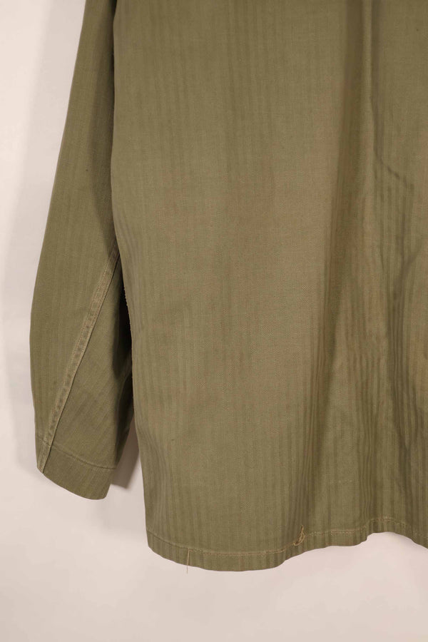 実物　1940年代　アメリカ海兵隊　USMC　M41 HBTユーティリティジャケット　ポケット欠損