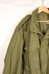 1970年契約　X-L-R　2nd Model　アメリカ軍　M65　フィールドジャケット　希少大きめサイズ　中古品