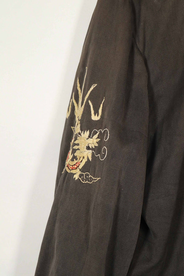 実物　ベトナム戦争　ツアージャケット　DA-NANG 67-68 85th MAIN CO QYNOV 中古品