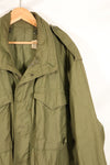 1970年契約　X-L-R　2nd Model　アメリカ軍　M65　フィールドジャケット　希少大きめサイズ　中古品