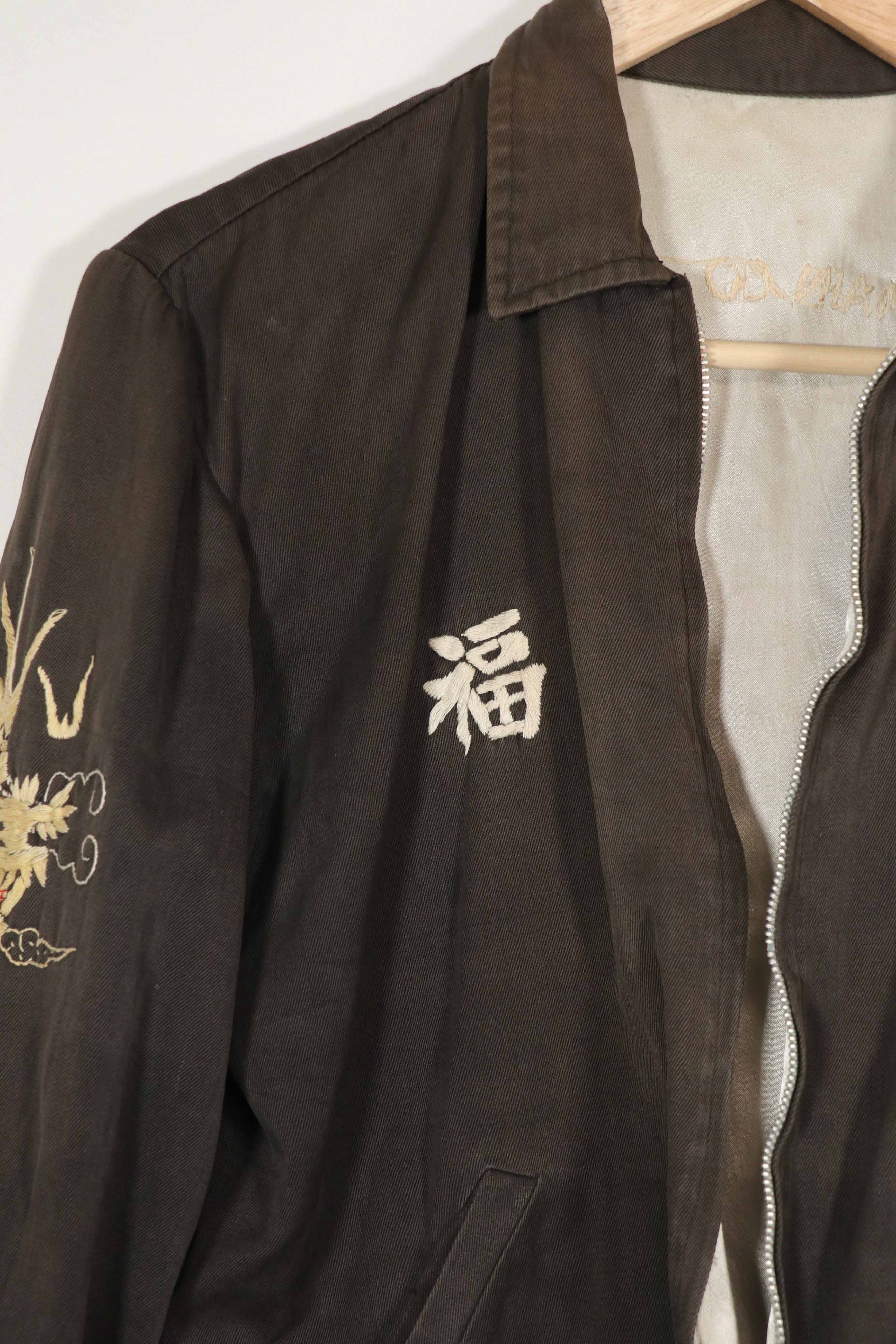 実物　ベトナム戦争　ツアージャケット　DA-NANG 67-68 85th MAIN CO QYNOV 中古品