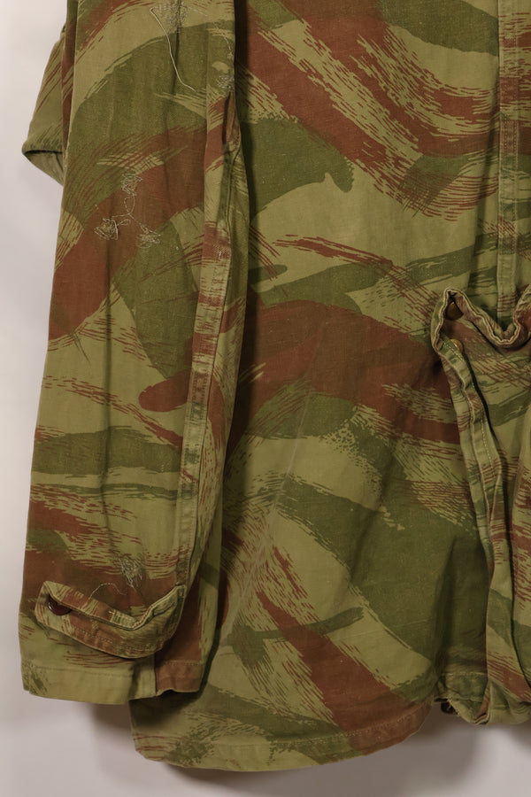 20世纪50年代法国陆军蜥蜴迷彩TAP 47/53空降兵夹克，带以色列印章，二手