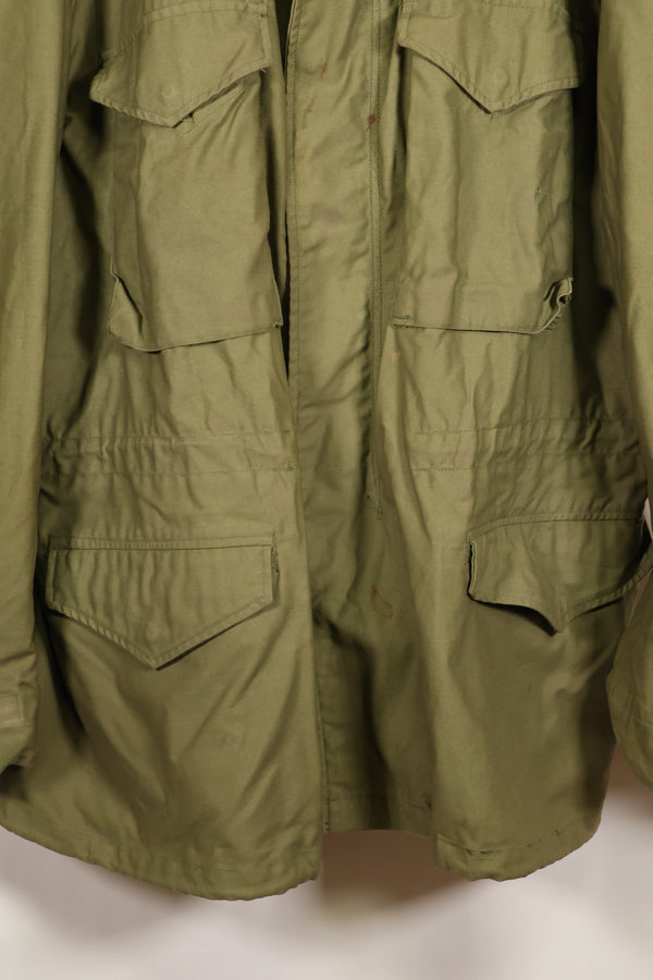 1970年契約　X-L-R　2nd Model　アメリカ軍　M65　フィールドジャケット　希少大きめサイズ　中古品