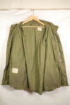 1970年契約　X-L-R　2nd Model　アメリカ軍　M65　フィールドジャケット　希少大きめサイズ　中古品