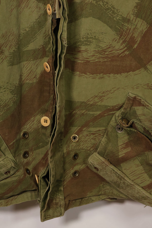 20世纪50年代法国陆军蜥蜴迷彩TAP 47/53空降兵夹克，带以色列印章，二手，品相B