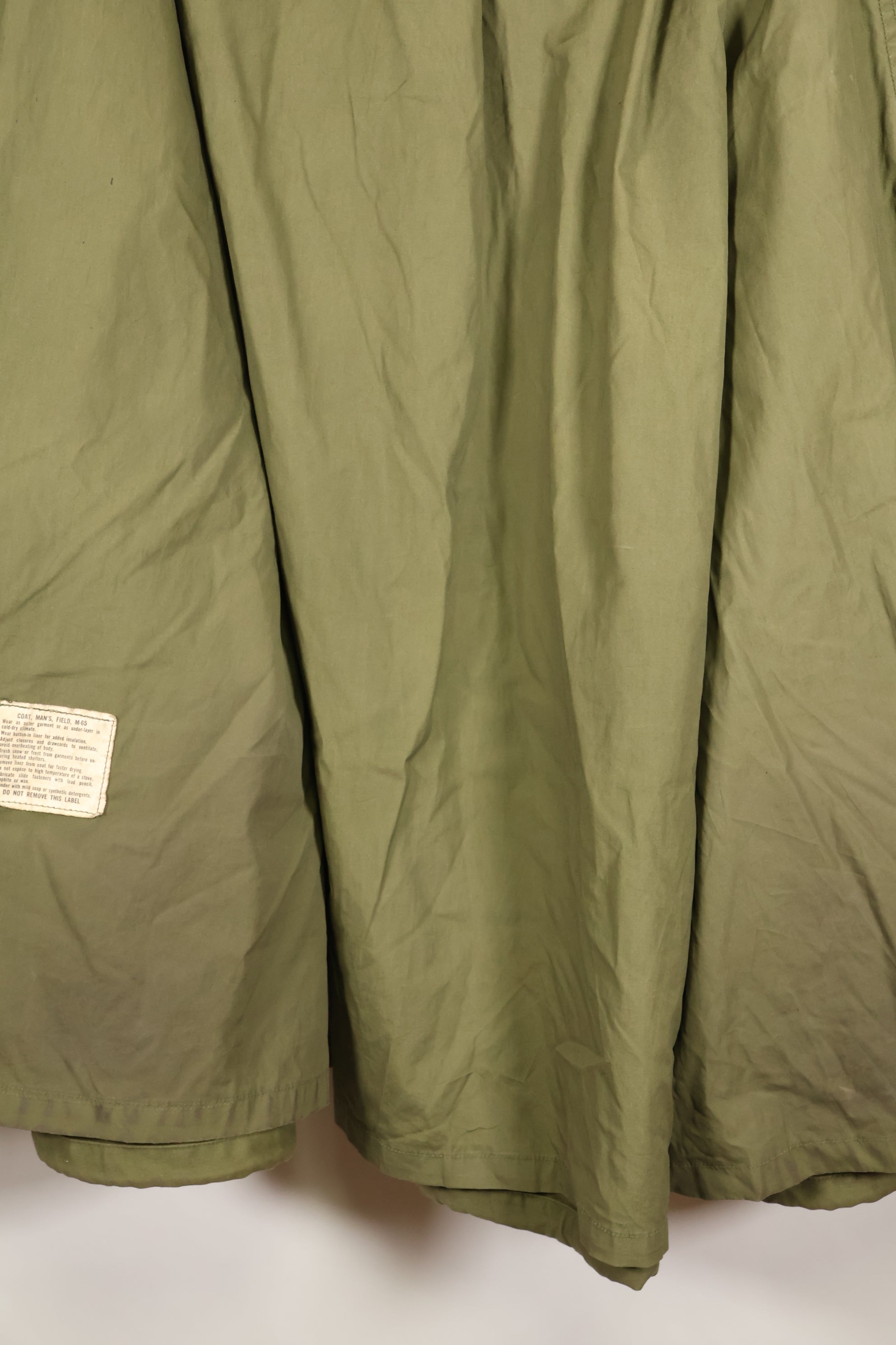 1970年契約　X-L-R　2nd Model　アメリカ軍　M65　フィールドジャケット　希少大きめサイズ　中古品