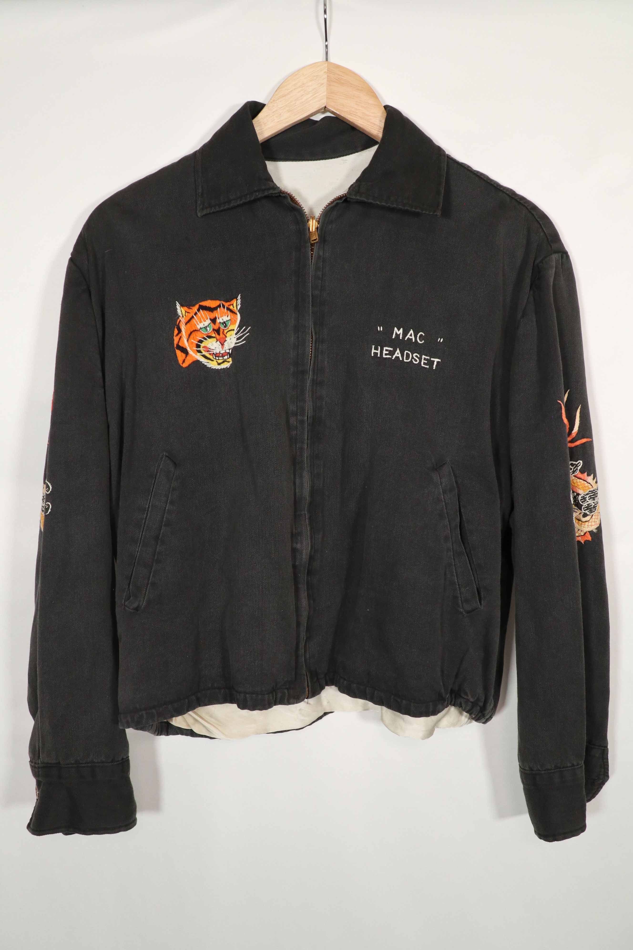 実物　ベトナム戦争　ツアージャケット　173空挺旅団　1967-1969　レア品