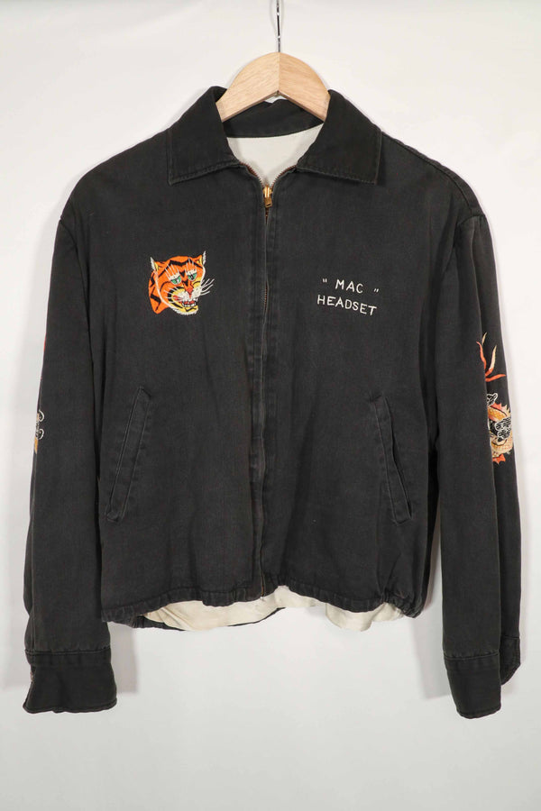 実物　ベトナム戦争　ツアージャケット　173空挺旅団　1967-1969　レア品