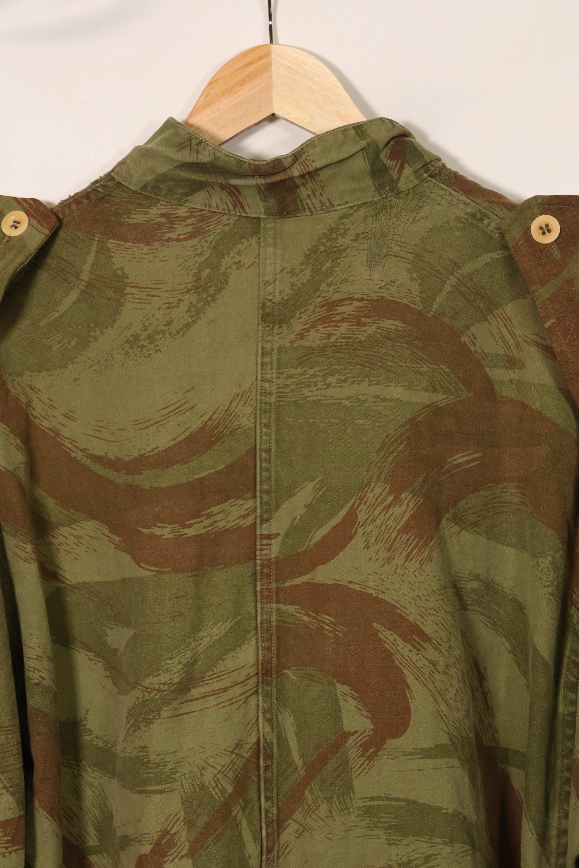 20世纪50年代法国陆军蜥蜴迷彩TAP 47/53空降兵夹克，带以色列印章，二手，品相B