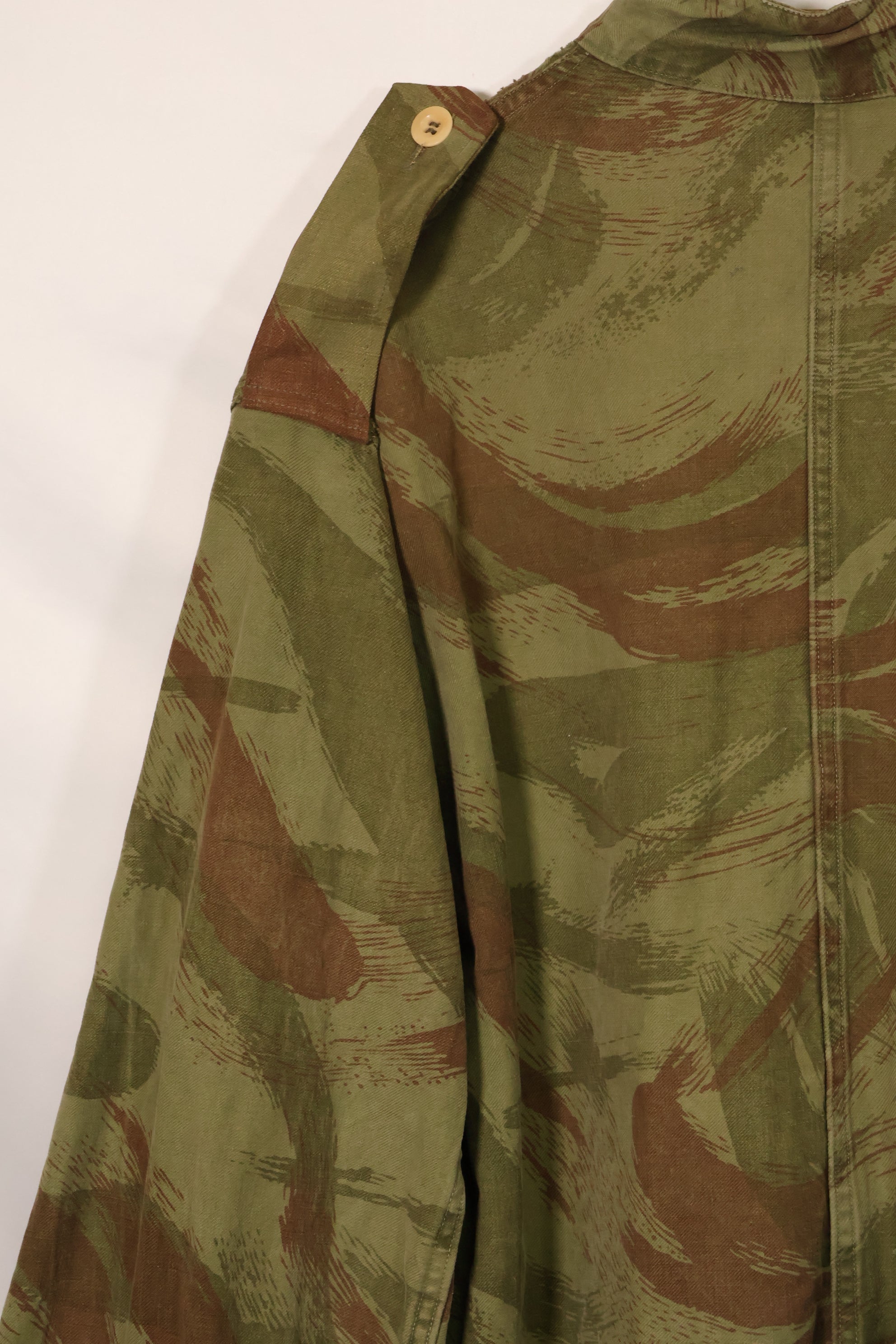 20世纪50年代法国陆军蜥蜴迷彩TAP 47/53空降兵夹克，带以色列印章，二手，品相B